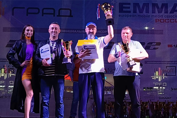 朋辉俄罗斯品牌REDPOWER 2023年度EMMA总决赛中荣获第三名